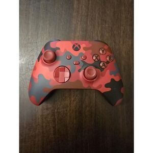 Xbox One Wireless Controller Model 1914 Red Camoflage Camo OEM Microsoft Tested